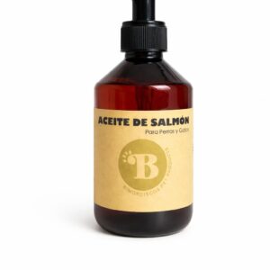 Aceite de Salmón para Perros y Gatos