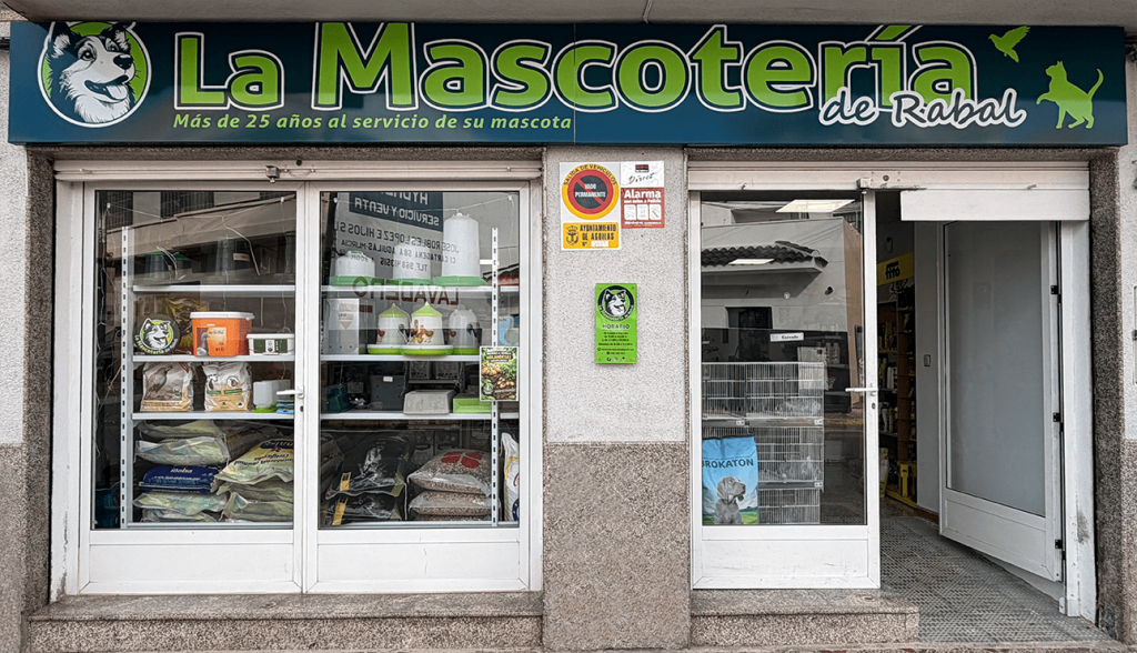 Fachada de la tienda